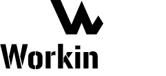 WorkinGuru Logo Black and White